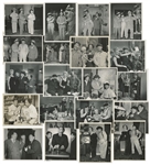 Lot of Twenty 10" x 8" Glossy Photos From Six Different Three Stooges Films, List Online at NateDSanders.com -- Very Good Condition